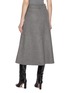 Back View - Click To Enlarge - BRUNELLO CUCINELLI - Double Faced Wool Midi Skirt