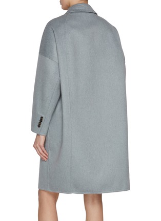 Back View - Click To Enlarge - BRUNELLO CUCINELLI - Double Breasted Cashmere Coat