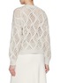 Back View - Click To Enlarge - BRUNELLO CUCINELLI - Net Sequin Cashmere Sweater