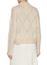 Back View - Click To Enlarge - BRUNELLO CUCINELLI - Sequin Argyle Sweater