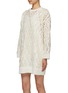 Detail View - Click To Enlarge - BRUNELLO CUCINELLI - Sequin Argyle Cashmere Dress