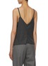 Back View - Click To Enlarge - BRUNELLO CUCINELLI - Lace Trim Flannel Cami Top