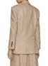 Back View - Click To Enlarge - BRUNELLO CUCINELLI - Notch Lapel Single Breasted Mohair Silk Blend Blazer