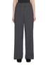 Main View - Click To Enlarge - BRUNELLO CUCINELLI - Monili Waistband Virgin Wool Blend Pants