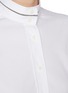  - BRUNELLO CUCINELLI - Monili Mandarin Collar Puff Sleeves Shirt