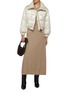 Figure View - Click To Enlarge - BRUNELLO CUCINELLI - Techno Canvas Puffer Jacket