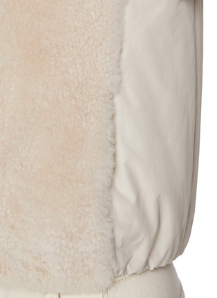  - BRUNELLO CUCINELLI - Reversible Cashmere Goat Fur Puffer Vest