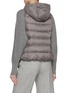 Back View - Click To Enlarge - BRUNELLO CUCINELLI - Monili Zipper Feather Puffer Jacket