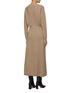 Back View - Click To Enlarge - BRUNELLO CUCINELLI - Ribbed Cashmere Dress