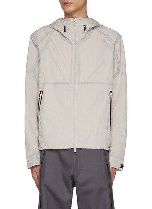 Main View - Click To Enlarge - _J.L-A.L_ - Epid Zip Up Hooded Jacket