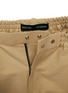 Detail View - Click To Enlarge - FFIXXED STUDIOS - Wide Tabbed Hem Cotton Track Pants