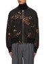 Main View - Click To Enlarge - FFIXXED STUDIOS - Ao Floral Cropped Bomber Jacket