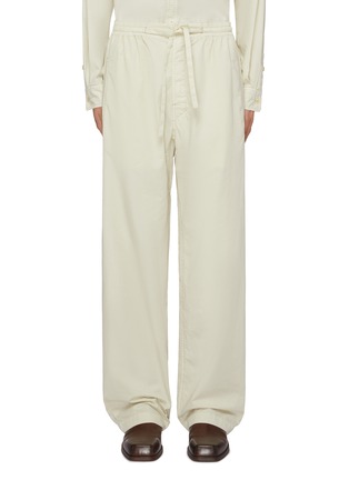 Main View - Click To Enlarge - LEMAIRE - Multi Topstitch Cotton Taekwondo Pants