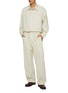 Figure View - Click To Enlarge - LEMAIRE - Multi Topstitch Cotton Taekwondo Pants