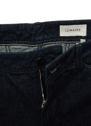 Detail View - Click To Enlarge - LEMAIRE - Twisted Workwear Cotton Tapered Leg Jeans