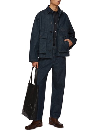 Figure View - Click To Enlarge - LEMAIRE - Boxy Pocket Denim Jacket