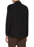 Back View - Click To Enlarge - BARENA - Crinkle Poplin Cotton Tendon Shirt