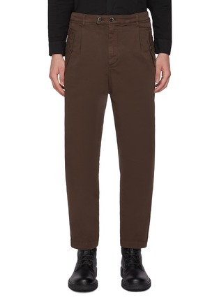 Main View - Click To Enlarge - BARENA - Twisted Cotton Stretch Gabardine Lamar Pants