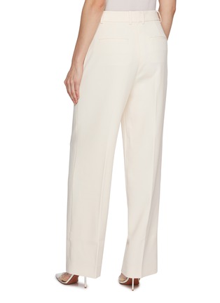 Back View - Click To Enlarge - ST. JOHN - Pleated Cady Pants