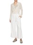 Figure View - Click To Enlarge - ST. JOHN - Drawstring Waist Pants