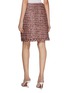 Back View - Click To Enlarge - ST. JOHN - Metallic Eyelash Tweed Skirt