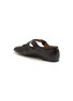  - SAM EDELMAN - Anna Criss Cross Leather Ballerina Flats