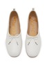 Detail View - Click To Enlarge - SAM EDELMAN - Ari High Vamp Leather Ballet Flats