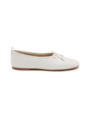 Main View - Click To Enlarge - SAM EDELMAN - Ari High Vamp Leather Ballet Flats