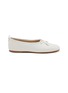 Main View - Click To Enlarge - SAM EDELMAN - Ari High Vamp Leather Ballet Flats