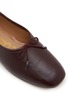 Detail View - Click To Enlarge - SAM EDELMAN - Ari High Vamp Leather Ballet Flats