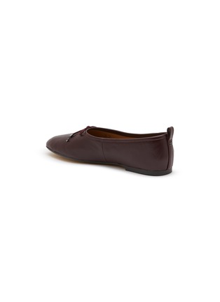  - SAM EDELMAN - Ari High Vamp Leather Ballet Flats