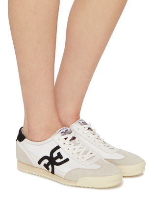 Figure View - Click To Enlarge - SAM EDELMAN - Ivey Leather Lace-up Sneakers