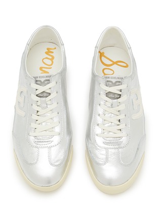 Detail View - Click To Enlarge - SAM EDELMAN - Ivey Leather Lace-up Sneakers