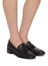 Figure View - Click To Enlarge - SAM EDELMAN - Denise Tassel Leather Loafers