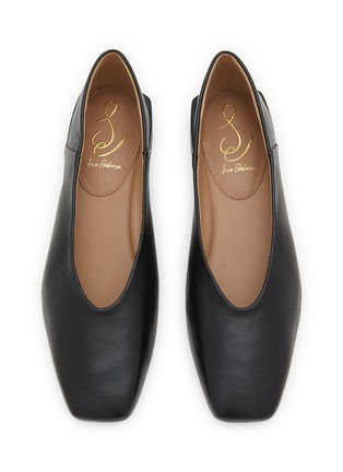 Detail View - Click To Enlarge - SAM EDELMAN - Kasy Leather Ballerina Flats