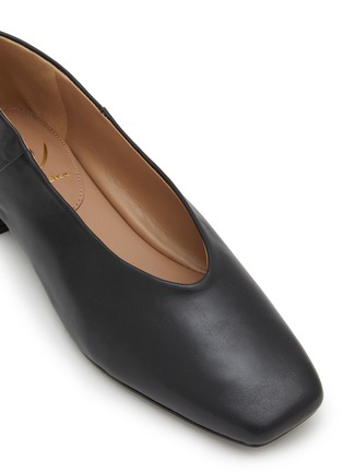 Detail View - Click To Enlarge - SAM EDELMAN - Kasy Leather Ballerina Flats