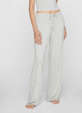 Figure View - Click To Enlarge - SKIMS - Skims Sleep Straight Leg Pants