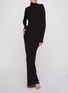 Figure View - Click To Enlarge - SKIMS - Soft Lounge Turtleneck Long Dress