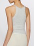 Front View - Click To Enlarge - SKIMS - Cotton Rib Scoop Tank