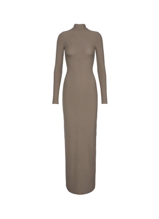 Main View - Click To Enlarge - SKIMS - Soft Lounge Turtleneck Long Dress