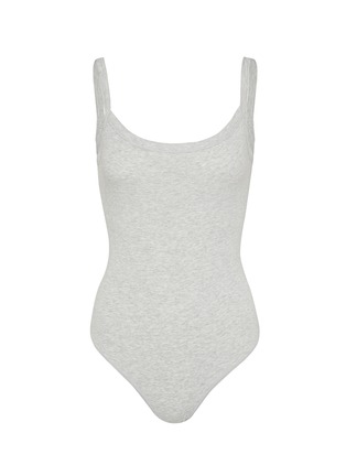 Main View - Click To Enlarge - SKIMS - Cotton Jersey Scoop Neck Bodysuit