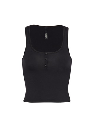 Main View - Click To Enlarge - SKIMS - Skims Sleep Henley Tank