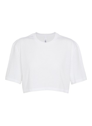 Main View - Click To Enlarge - SKIMS - Relaxed Tees Oversized Cropped T-shirt