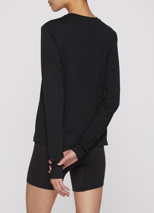 Front View - Click To Enlarge - SKIMS - Relaxed Tees Long Sleeve T-Shirt