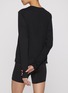 Front View - Click To Enlarge - SKIMS - Relaxed Tees Long Sleeve T-Shirt