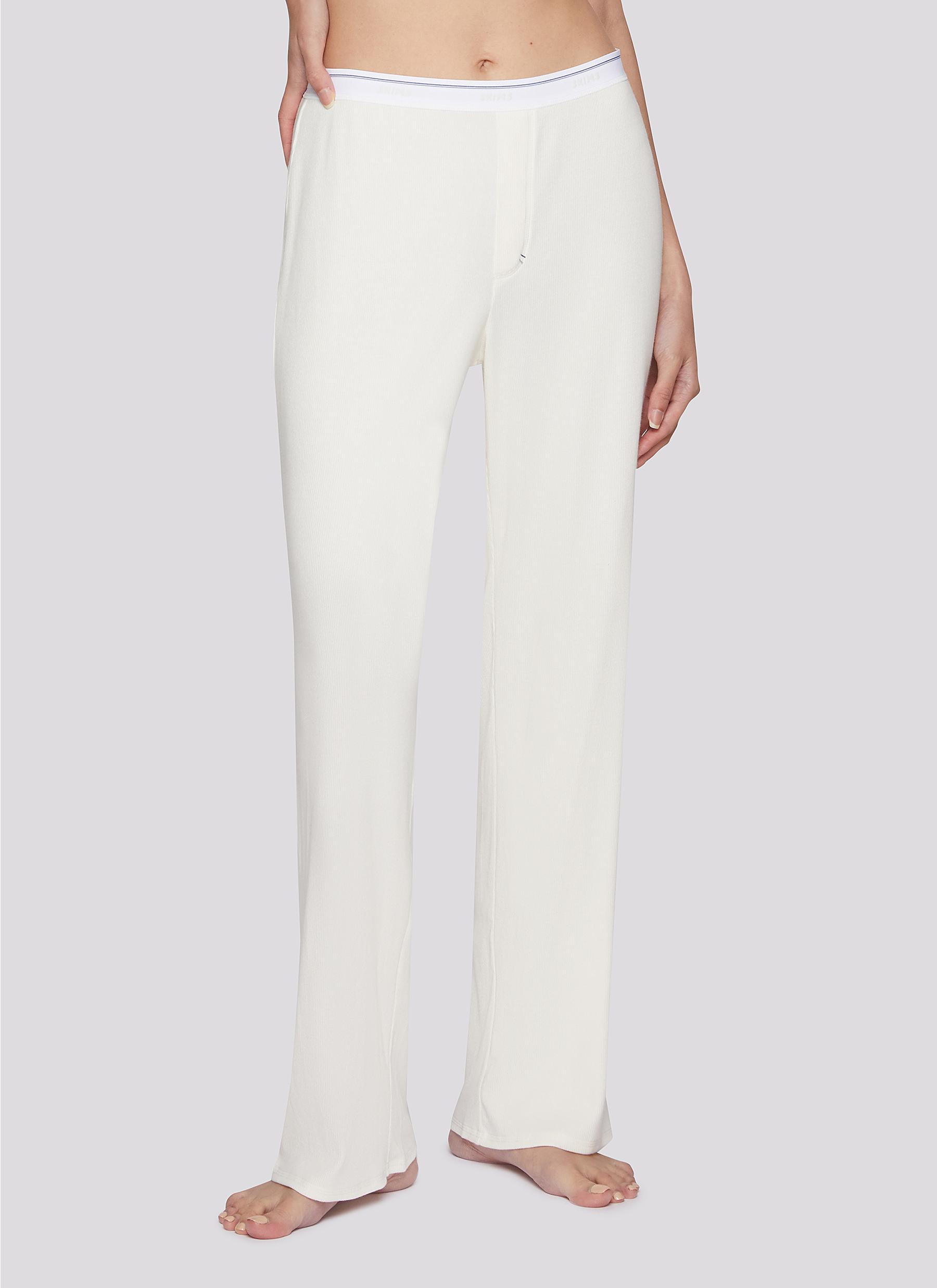 Cotton Rib Relaxed Pants - Thumbnail 2