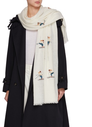 Figure View - Click To Enlarge - CITRUS - Ski Girls Scarf