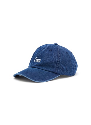 Main View - Click To Enlarge - CLARE V. - Embroidered Denim Baseball Cap