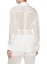 Back View - Click To Enlarge - SHARON WAUCHOB - Bretagne Silk Pajama Jacket