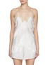 Main View - Click To Enlarge - SHARON WAUCHOB - Capucines Lace Trim Silk Camisole